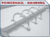 Powermail-Hamburg, Fullservice Lettershop, Produktservice: professionell, Pressemappen, Laserdruck, Kuvertierungen, Einschweißungen,  Kataloge, Kalender